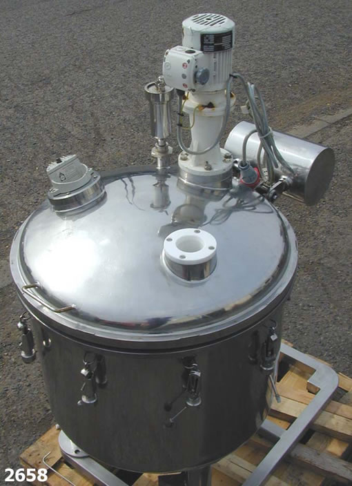 Novatech Stainless steel mixing vessel 270 litres Stock Ref 2658 Mixing Vessels