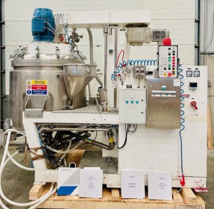 Novatech Stock 4513 Fryma VME700 process vessel