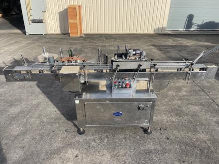 Novatech Stock 4505 King LH5 single side wrap labelling mach